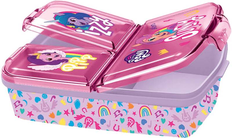 MyLittlePony Brotdose 3 Fächer von My Little Pony