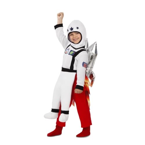 My Other Me Astronautenkostüm für Babys, Unisex, weiß und rot, mit Affe, Rakete, falschen Beinen und Hut, Größe 12-24 Monate, Erkunden Sie das Universum mit Stil. My Other Me Astronautenkostüm für Babys, Unisex, weiß und rot, mit Affe, Rakete, falschen Beinen und Hut, Größe 12-24 Monate, Erkunden Sie das Universum mit Stil. von My Other Me