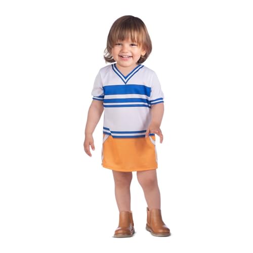 My Other Me Baby-Kostüm Nami mit weißem und orangefarbenem Kleid, Größe 24-36 Monate. Entdecken Sie die Magie in jedem Lächeln. My Other Me Baby-Kostüm Nami mit weißem und orangefarbenem Kleid, Größe 24-36 Monate. Entdecken Sie die Magie in jedem Lächeln. von My Other Me