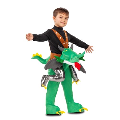 My Other Me Drachen-Kostüm, Unisex, mit Hose, grün, für Babys, Größe 12-24 Monate. Fliegen Sie in Ihren Träumen mit einem Hauch von Fantasie My Other Me Drachen-Kostüm, Unisex, mit Hose, grün, für Babys, Größe 12-24 Monate. Fliegen Sie in Ihren Träumen mit einem Hauch von Fantasie von My Other Me