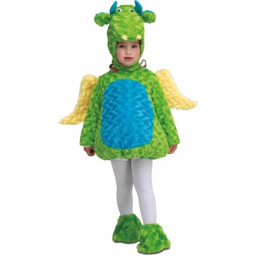 My Other Me Drachenkostüm für Kinder, Unisex, flauschig, blau und grün, mit Kleid, Mütze, Schuhe, Flügel und Schwanz, Größe 3-4 Jahre. Entdecken Sie die magische Welt des Feuers und des Fliegens My Other Me Drachenkostüm für Kinder, Unisex, flauschig, blau und grün, mit Kleid, Mütze, Schuhe, Flügel und Schwanz, Größe 3-4 Jahre. Entdecken Sie die magische Welt des Feuers und des Fliegens von My Other Me