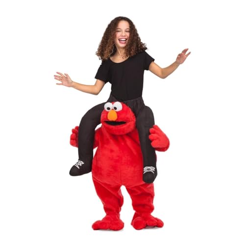 My Other Me Elmo Kinderkostüm mit Figurenhose für Kinder Unisex in Rot - Überraschen Sie auf der nächsten Geburtstagsparty - Einheitsgröße passend für 7-12 Jahre My Other Me Elmo Kinderkostüm mit Figurenhose für Kinder Unisex in Rot - Überraschen Sie auf der nächsten Geburtstagsparty - Einheitsgröße passend für 7-12 Jahre von My Other Me