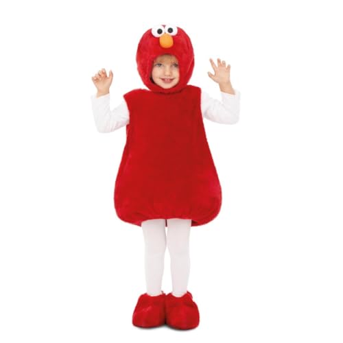 My Other Me Elmo-Kostüm, Unisex, mit Kleid, Mütze und Fußsack in Rot, für Kinder, Größe 5-6 Jahre. Perfekt für den entzückendsten Touch auf jeder Mottoparty My Other Me Elmo-Kostüm, Unisex, mit Kleid, Mütze und Fußsack in Rot, für Kinder, Größe 5-6 Jahre. Perfekt für den entzückendsten Touch auf jeder Mottoparty von My Other Me