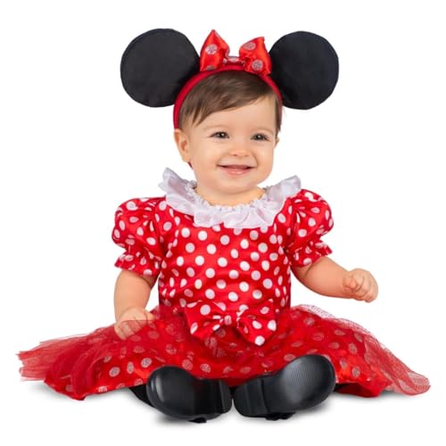 My Other Me Mäuse-Kostüm für Babys, Mädchen, rot, mit Kleid und Kopfschmuck, Größe 12-24 Monate, perfekt für Partys voller Magie My Other Me Mäuse-Kostüm für Babys, Mädchen, rot, mit Kleid und Kopfschmuck, Größe 12-24 Monate, perfekt für Partys voller Magie von My Other Me