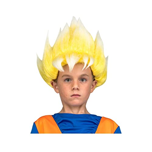 My Other Me Me- Saiyan Goku Dragon Ball Perücke, mehrfarbig (230120) von My Other Me