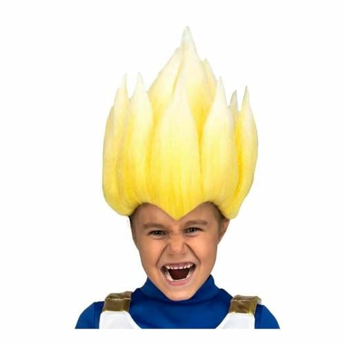 My Other Me Me- Saiyan Vegeta Dragon Ball Perücke, mehrfarbig (230122) von My Other Me