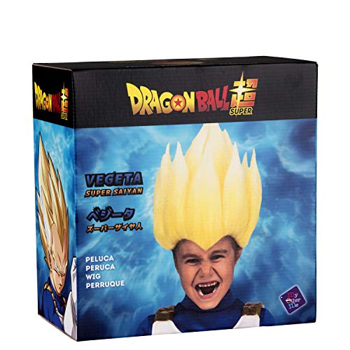 My Other Me Me- Saiyan Vegeta Dragon Ball Perücke, mehrfarbig (230122) von My Other Me