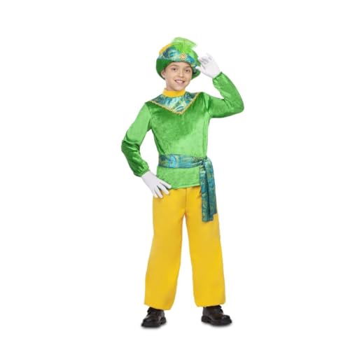 My Other Me Paja-Kostüm für Kinder, Unisex, in Gelb und Grün, mit Mütze, Hemd, Gürtel und Hose, Größe 5-6 Jahre. Perfekt für einen magischen Karneval My Other Me Paja-Kostüm für Kinder, Unisex, in Gelb und Grün, mit Mütze, Hemd, Gürtel und Hose, Größe 5-6 Jahre. Perfekt für einen magischen Karneval von My Other Me