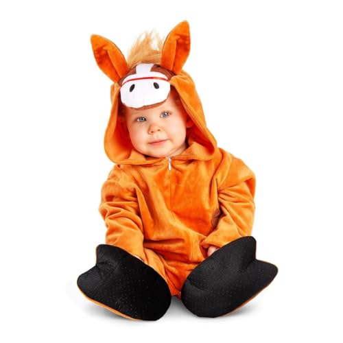My Other Me Pferde-Kostüm für Kinder, Unisex, braun, mit Kapuze, Stiefelstulpen, Schwanz und Soundbox, Größe 3-4 Jahre, perfekt für kleine Pferdeabenteurer My Other Me Pferde-Kostüm für Kinder, Unisex, braun, mit Kapuze, Stiefelstulpen, Schwanz und Soundbox, Größe 3-4 Jahre, perfekt für kleine Pferdeabenteurer von My Other Me