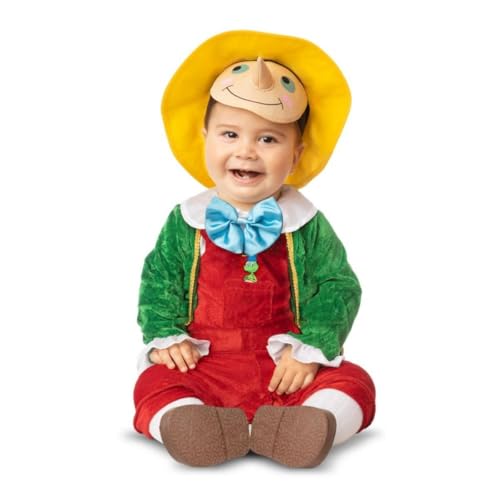 My Other Me Pinocchio-Kostüm für Babys, Unisex, mit Mütze, Maske, Jacke und Latzhose, rot und grün, Größe 24-36 Monate, perfekt für eine unvergessliche Kostümparty My Other Me Pinocchio-Kostüm für Babys, Unisex, mit Mütze, Maske, Jacke und Latzhose, rot und grün, Größe 24-36 Monate, perfekt für eine unvergessliche Kostümparty von My Other Me