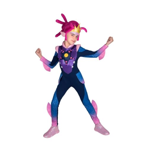 My Other Me Prinzessinnenkostüm für Mädchen in Blau und Rosa, mit Stirnband, Overall und Stiefelstulpen, Größe 10-12 Jahre. Voller Magie und Farben bei Ihren lebhaftesten Abenteuern My Other Me Prinzessinnenkostüm für Mädchen in Blau und Rosa, mit Stirnband, Overall und Stiefelstulpen, Größe 10-12 Jahre. Voller Magie und Farben bei Ihren lebhaftesten Abenteuern von My Other Me