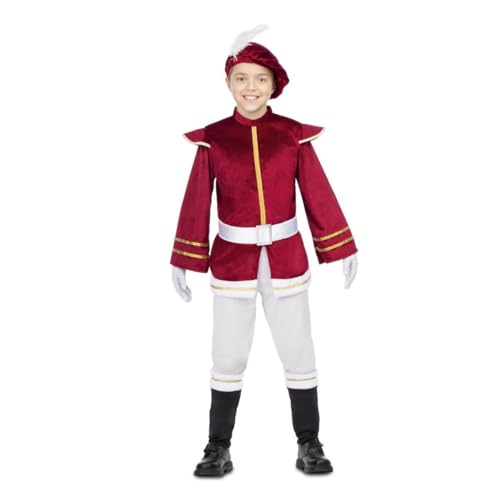 My Other Me Unisex-Kostüm für Kinder, rot und weiß, mit Mütze, Kasack, Gürtel und Gamaschen, Größe 3-4 Jahre. Perfekt, um jeder Feier einen echten Touch zu verleihen My Other Me Unisex-Kostüm für Kinder, rot und weiß, mit Mütze, Kasack, Gürtel und Gamaschen, Größe 3-4 Jahre. Perfekt, um jeder Feier einen echten Touch zu verleihen von My Other Me