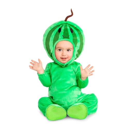 My Other Me Wassermelonenkostüm für Babys, Unisex, grün, mit Hut, Body und Söckchen, Größe 12-24 Monate. Perfekt für ein unvergessliches Fotoshooting My Other Me Wassermelonenkostüm für Babys, Unisex, grün, mit Hut, Body und Söckchen, Größe 12-24 Monate. Perfekt für ein unvergessliches Fotoshooting von My Other Me