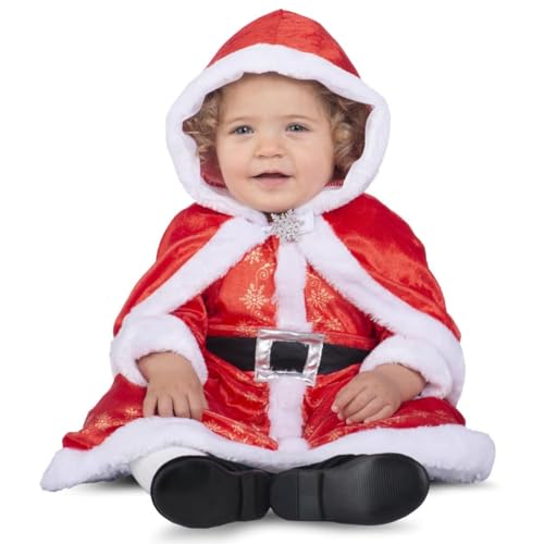 My Other Me - Weihnachtsmama Kostüm für Baby Mädchen in weiß und rot mit Kleid mit Unterrock und Kapeline mit Kapuze, Größe 24-36 Monate. Perfekt, um die Weihnachtsmagie zu umarmen My Other Me - Weihnachtsmama Kostüm für Baby Mädchen in weiß und rot mit Kleid mit Unterrock und Kapeline mit Kapuze, Größe 24-36 Monate. Perfekt, um die Weihnachtsmagie zu umarmen von My Other Me