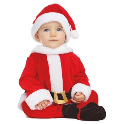 My Other Me Weihnachtsmann-Kostüm für Babys mit Hut und Affe, weiß und rot, Größe 0–6 Monate, perfekt für Partys voller Magie und Zärtlichkeit My Other Me Weihnachtsmann-Kostüm für Babys mit Hut und Affe, weiß und rot, Größe 0–6 Monate, perfekt für Partys voller Magie und Zärtlichkeit von My Other Me