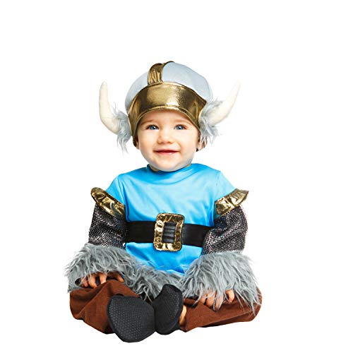 My Other Me Wikinger-Baby-Kostüm für Jungen (Viving Costumes) 1-2 Jahre Schwarz von My Other Me