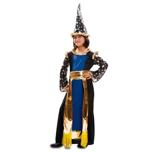 My Other Me Zauber-Kostüm für Mädchen mit Mütze, Kleid und Gürtel in Blau und Schwarz, Größe 10 – 12 Jahre. Strahlt mit Ihren hellsten Zaubersprüchen auf My Other Me Zauber-Kostüm für Mädchen mit Mütze, Kleid und Gürtel in Blau und Schwarz, Größe 10 – 12 Jahre. Strahlt mit Ihren hellsten Zaubersprüchen auf von My Other Me