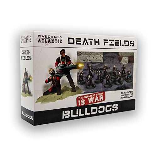 Death Fields: Bulldogs (24 mehrteilige Hartplastik-Figuren von My Pet Elephant