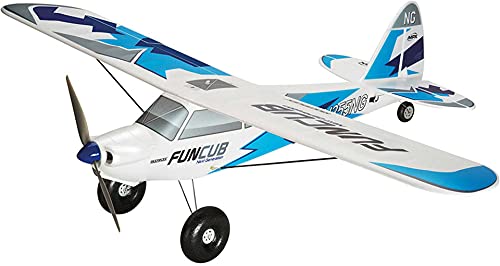 Multiplex RR FunCub NG blau Weiß, Blau RC Motorflugmodell RR 1410mm von My Pet Elephant