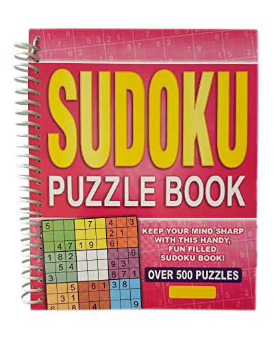 WF Graham Sudoku Puzzle Buch - Spiralbindung Gehirn Teasers Reise Mit Über 500 Logik Puzzle von My Pet Elephant