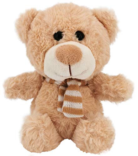 My-goodbuy24 Teddybär Kuscheltier Plüschtier Stofftier Kuschelbär Kleiner Teddy Bär | Größe: 23cm und sehr weich - beige von My-goodbuy24