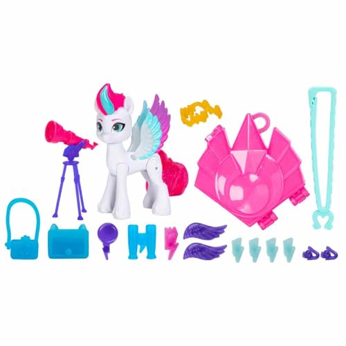 My Little Pony – Entdecke Dein Ponyfunkeln Schönheitsfleck-Magie Zipp Storm, 7,5 cm großes Hoof to Heart Pony, ab 5 von My Little Pony