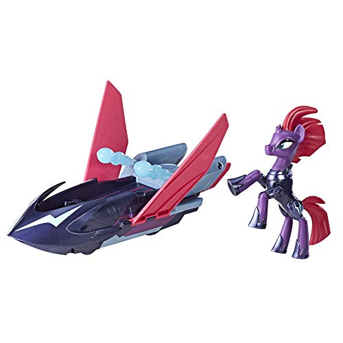 My Little Pony Hasbro C1060EU4 Movie Guardians of Harmony Tempest Shadow Himmelsgleiter, Spielset von My Little Pony