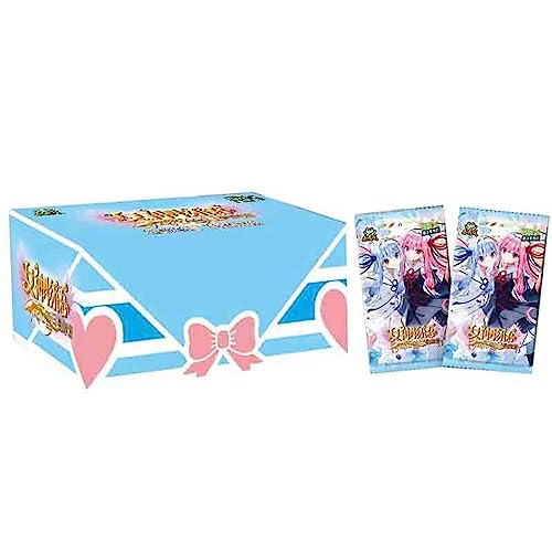 McKona Anime Card Anime Karten Anime Sammelkarten Booster Goddess Story Anime Trading Cards Booster Box Waifu Card Goddess Story TCG CCG Card Anime Girls Trading Cards 1/2Yuan Package Series von MyOuch