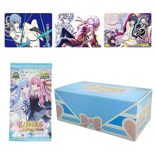 Booster Goddess Story Neuester Booster 2023 72PCS Booster Box Waifu Card Goddess Story TCG CCG Card Anime Girls Trading Cards 5Yuan Package Series (NS-5-6) von BFYSYO