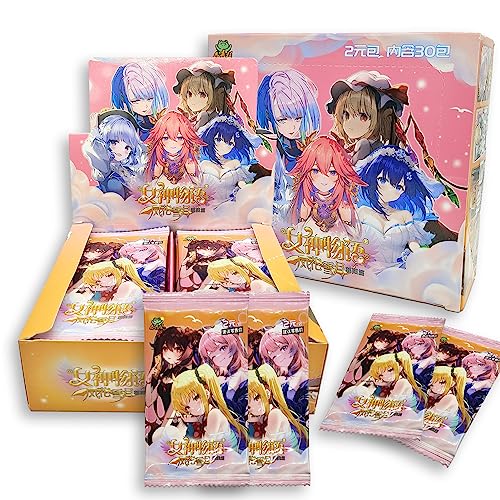 McKona Booster Goddess Story 150/180PCS Booster Box Waifu Card Goddess Story TCG CCG Card Anime Girls Trading Cards 1/2Yuan Package Series von ZYZYZK