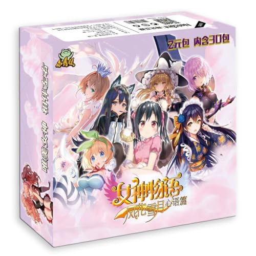 Goddess Story Waifu Card TCG CCG Card Booster Box Anime Girls Trading Cards Anime Secondary Card Booster Cherish-Serie (NS2-1) von MyOuch