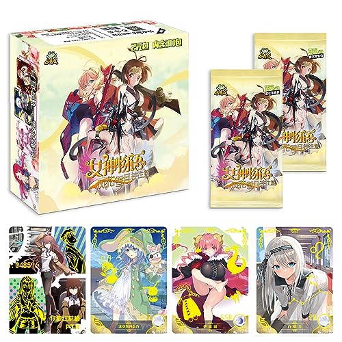 Goddess Story Waifu Card TCG CCG Card Booster Box Anime Girls Trading Cards Anime Secondary Card Booster Cherish-Serie (NS2-4) von MyOuch