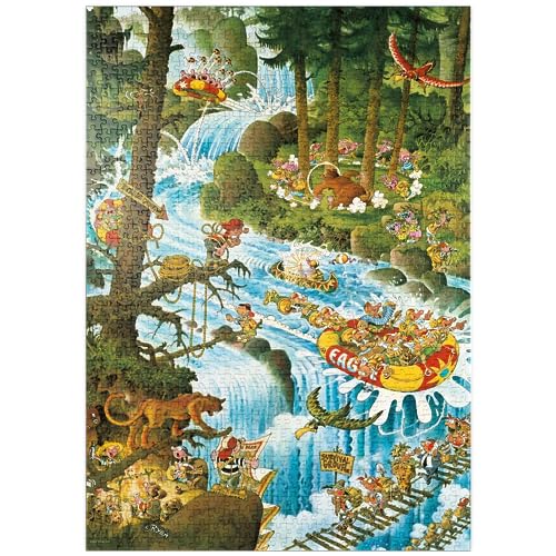 MyPuzzle Action - Michael Ryba - Cartoon Classics - Premium 1000 Teile Puzzle - MyPuzzle Sonderkollektion von Heye Puzzle von MyPuzzle.com