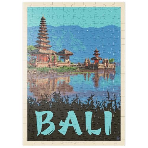 MyPuzzle Bali: EIN Atemberaubendes tropisches Paradies, Vintage Poster - Premium 200 Teile Puzzle - MyPuzzle Sonderkollektion von Anderson Design Group von MyPuzzle.com