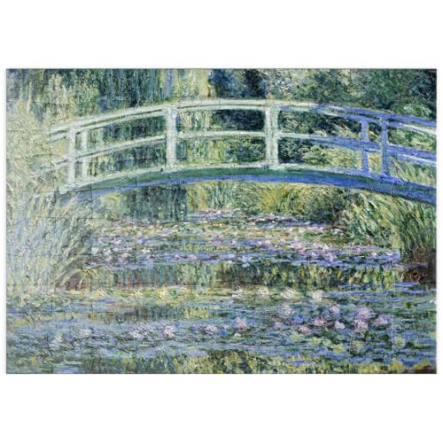 MyPuzzle Claude Monet's Water Lilies and Japanese Bridge (1899) - Premium 100 Teile Puzzle - MyPuzzle Sonderkollektion von Æpyornis von MyPuzzle.com