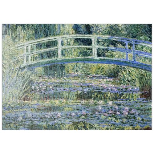 MyPuzzle Claude Monet's Water Lilies and Japanese Bridge (1899) - Premium 200 Teile Puzzle - MyPuzzle Sonderkollektion von Æpyornis von MyPuzzle.com