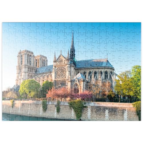 MyPuzzle Die Kathedrale Notre Dame de Paris an der Seine - Frankreich - Premium 200 Teile Puzzle - MyPuzzle Sonderkollektion von Starnberger Spiele von MyPuzzle.com