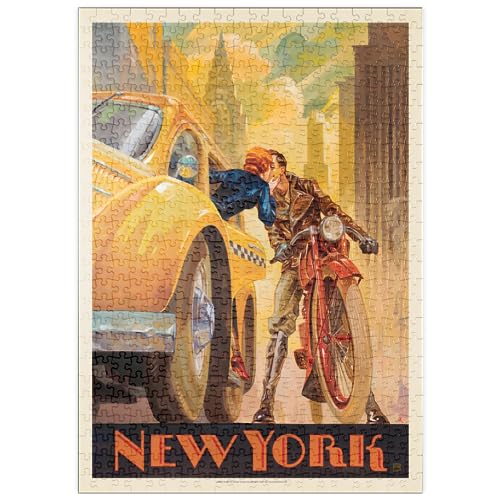 MyPuzzle Die New Yorker Minute, Vintage Poster - Premium 500 Teile Puzzle - MyPuzzle Sonderkollektion von Anderson Design Group von MyPuzzle.com