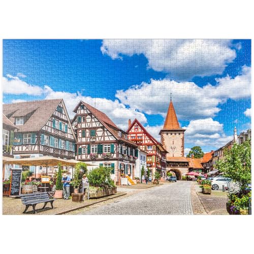 MyPuzzle Gengenbach, Schwarzwald, Deutschland - Premium 1000 Teile Puzzle - MyPuzzle Sonderkollektion von Puzzle Galaxy von MyPuzzle.com