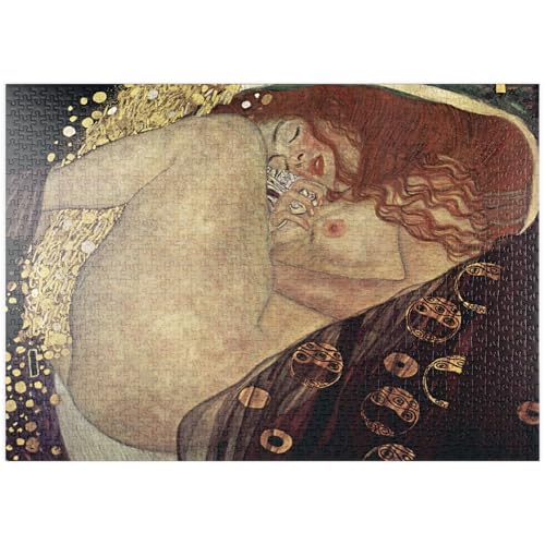 MyPuzzle Gustav Klimt's Danae (1907-1908) - Premium 1000 Teile Puzzle - MyPuzzle Sonderkollektion von Æpyornis von MyPuzzle.com