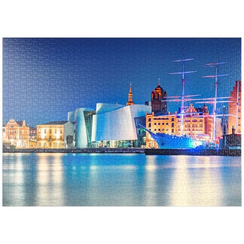 MyPuzzle Hansestadt Stralsund, Mecklenburg-Vorpommern, Deutschland - Premium 1000 Teile Puzzle - MyPuzzle Sonderkollektion von Puzzle Galaxy von MyPuzzle.com