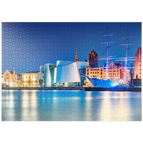 MyPuzzle Hansestadt Stralsund, Mecklenburg-Vorpommern, Deutschland - Premium 1000 Teile Puzzle - MyPuzzle Sonderkollektion von Puzzle Galaxy von MyPuzzle.com