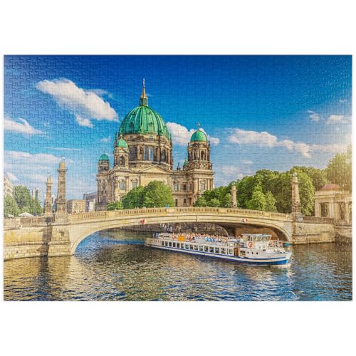 MyPuzzle Historischer Berliner Dom auf der Museumsinsel, Berlin, Deutschland - Premium 1000 Teile Puzzle - MyPuzzle Sonderkollektion von Puzzle Galaxy von MyPuzzle.com