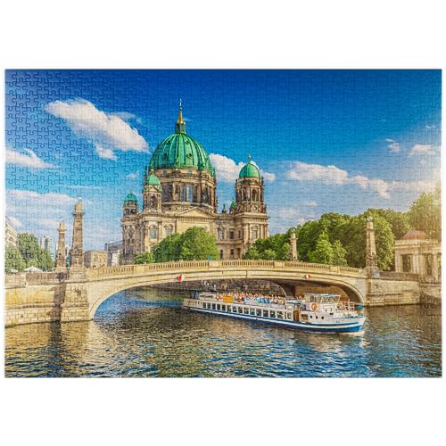 MyPuzzle Historischer Berliner Dom auf der Museumsinsel, Berlin, Deutschland - Premium 1000 Teile Puzzle - MyPuzzle Sonderkollektion von Puzzle Galaxy von MyPuzzle.com