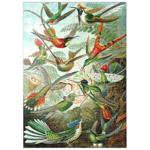 MyPuzzle Hummingbirds and Trochilidae (Kolibris), Vintage Art Poster, Ernst Haeckel - Premium 200 Teile Puzzle - MyPuzzle Sonderkollektion von Havana Puzzle Company von MyPuzzle.com