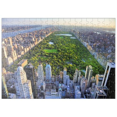 MyPuzzle Luftaufnahme des Central Park, Manhattan, New York - Premium 200 Teile Puzzle - MyPuzzle Sonderkollektion von Puzzle Galaxy von MyPuzzle.com