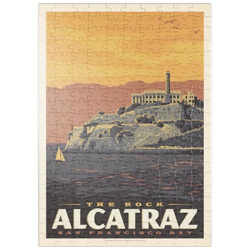 MyPuzzle Alcatraz Island, CA, Vintage Poster - Premium 200 Teile Puzzle - MyPuzzle Sonderkollektion von Anderson Design Group MyPuzzle Alcatraz Island, CA, Vintage Poster - Premium 200 Teile Puzzle - MyPuzzle Sonderkollektion von Anderson Design Group von MyPuzzle.com