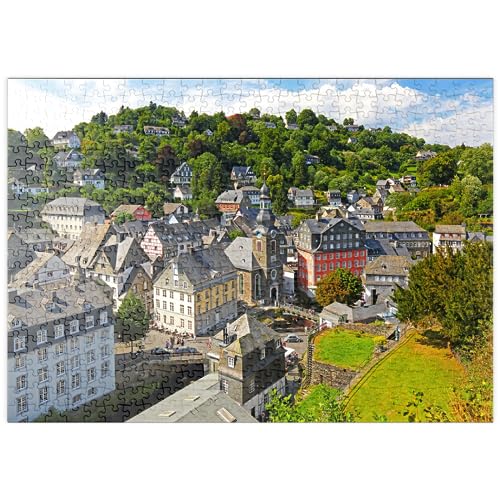 MyPuzzle Altstadt mit Evangelischer Stadtkirche, Monschau - Premium 500 Teile Puzzle - MyPuzzle Sonderkollektion von Puzzle Galaxy von MyPuzzle.com