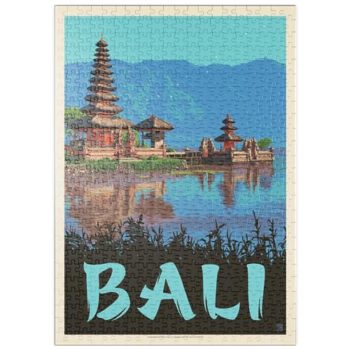 MyPuzzle Bali: EIN Atemberaubendes tropisches Paradies, Vintage Poster - Premium 500 Teile Puzzle - MyPuzzle Sonderkollektion von Anderson Design Group MyPuzzle Bali: EIN Atemberaubendes tropisches Paradies, Vintage Poster - Premium 500 Teile Puzzle - MyPuzzle Sonderkollektion von Anderson Design Group von MyPuzzle.com