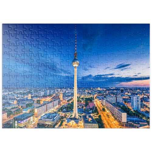 MyPuzzle Berliner Fernsehturm - Premium 200 Teile Puzzle - MyPuzzle Sonderkollektion von Puzzle Galaxy von MyPuzzle.com